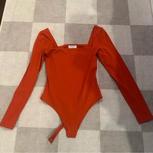 Aritzia Babylon Square Neck Bodysuit